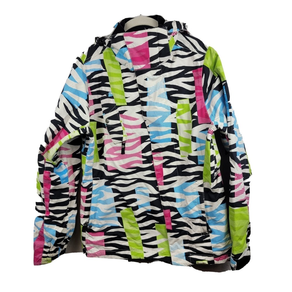 Vtg 90s Grenade Fatigue Project Ski Snowboard Winter Jacket Women Size Sm